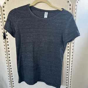 2x alternative earth tees size medium grey and stripes bundle